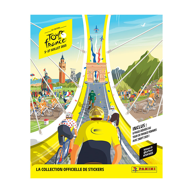 Tour De France 2025 Sticker Collection